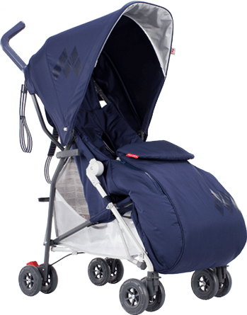 The Maclaren footmuff accessory keeps your baby warm in the cooler months.